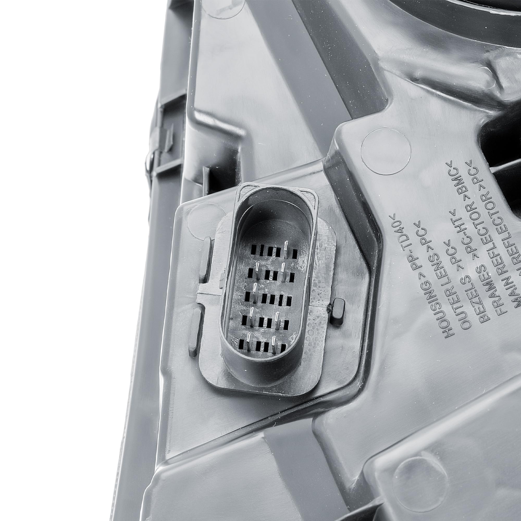 Replacement Driver Right Side O/S Headlight Head Lamp with Projector Electric Adjustment for Ford Transit Tourneo Custom 2020-2023