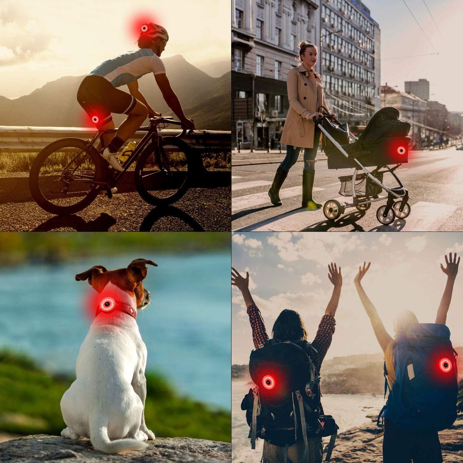 Rear Bike Light 90hrs Autonomy - Compact Size, IP65 Waterproof, USB C Rechargeable, Quick Release Mounts for Saddle & Seatpost, with 5 Steady Flash Modes, DON PEREGRINO M2 Bike Back Light