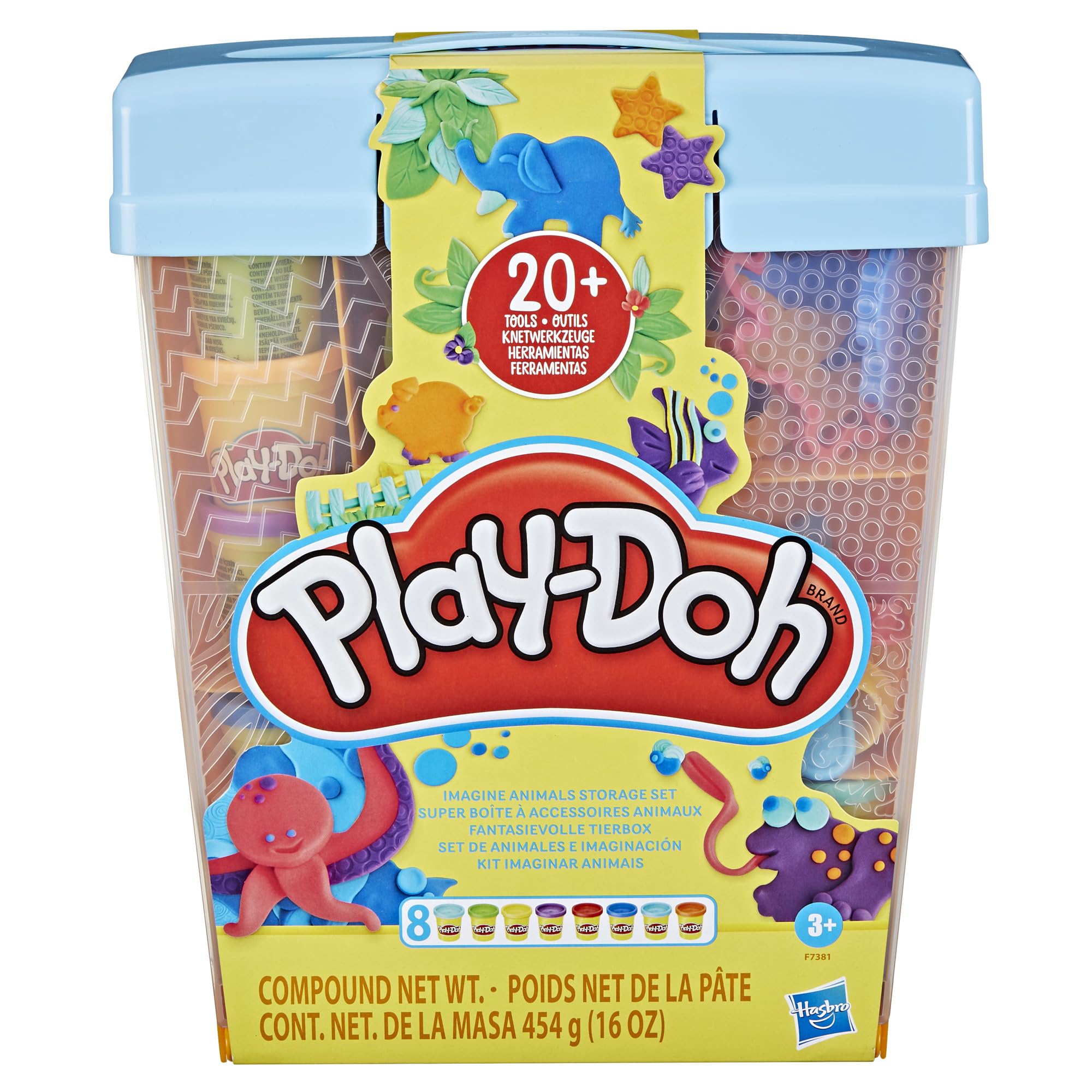 Play-Doh Blooming Flowers Playset, Creative Crafts for Toddlers, Arts and Crafts