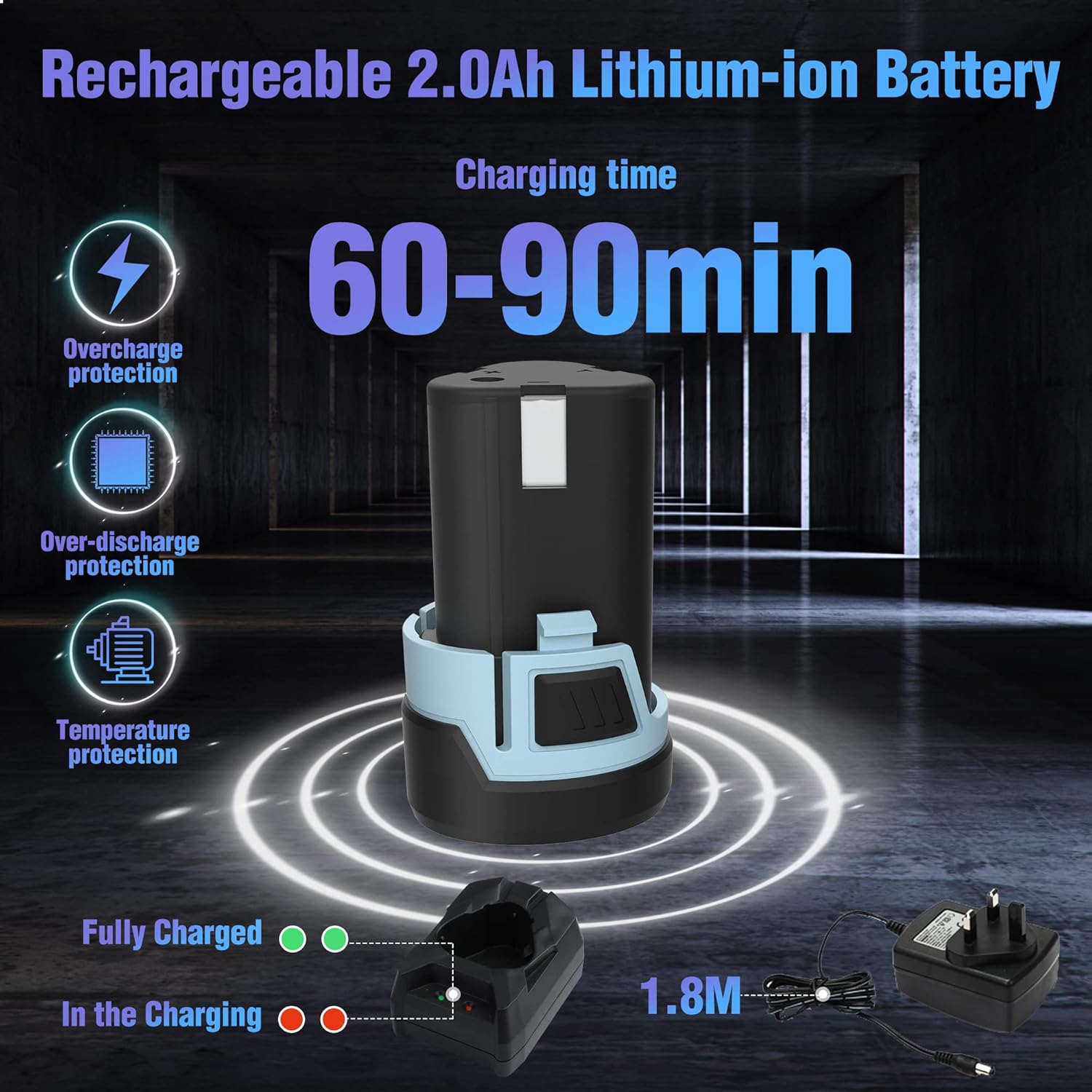 WORKPRO Cordless Rotary Tool kit 12V, Rotary Tool Set with 114 PCS Accessories, 5 Gears Variable Speed 7500-32000RPM, Powerful Engraver, Sander, Polisher, Perfect for DIY and Handmade