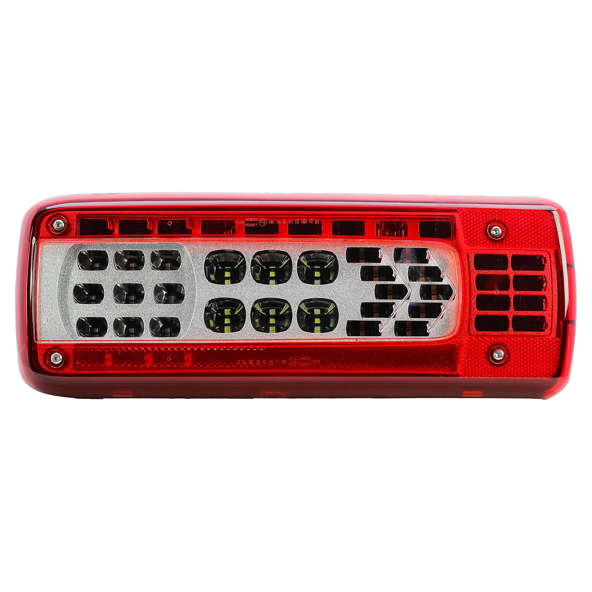 Driver Right Side Full LED Tail Light Rear Lamp 24V with Reverse Buzzer Alarm for VOLVO Truck FH FM FL FMX Renault truck T K C Range
