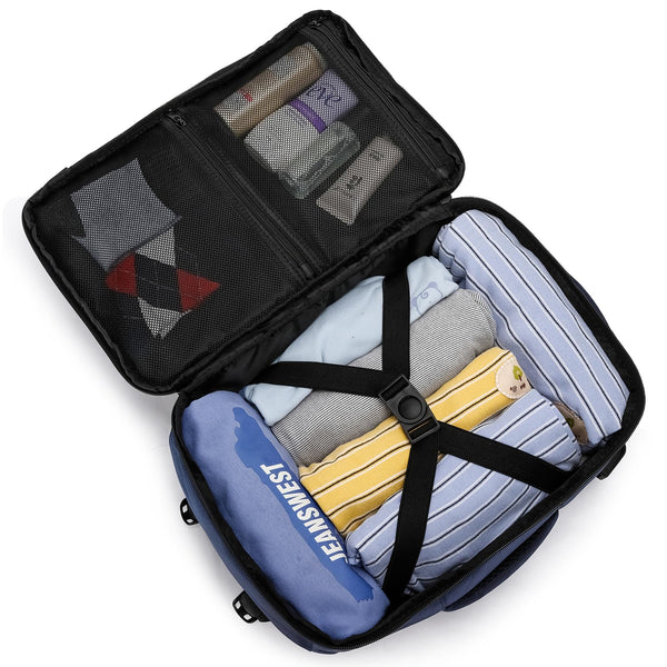 Cabin Bags 40x20x25 for Ryanair Underseat 20L Small Travel Hand Luggage Backpack Carry-ons Bag Cabin Size for Airplanes Flight Bag Travel Rucksack Fit 14 Inch Laptop with USB Charging Port-Black