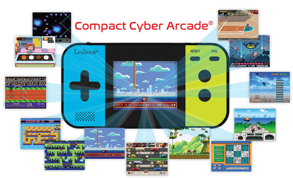 Lexibook, Power Cyber Arcade®, 300 Games Portable Game Console, JL3000