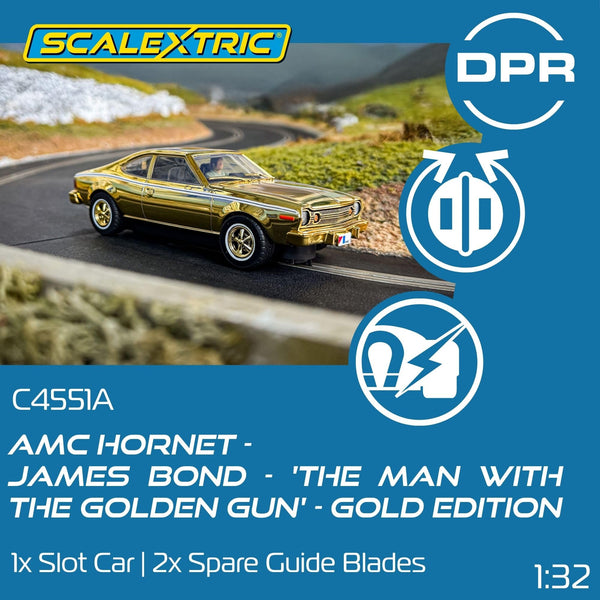 Scalextric Cars - C4541 Back To The Future 2, Flying Time Machine - Toy Slot Car for use with Race Tracks and Set - Gift Ideas for Kids and Adults, Scalextric Accessories