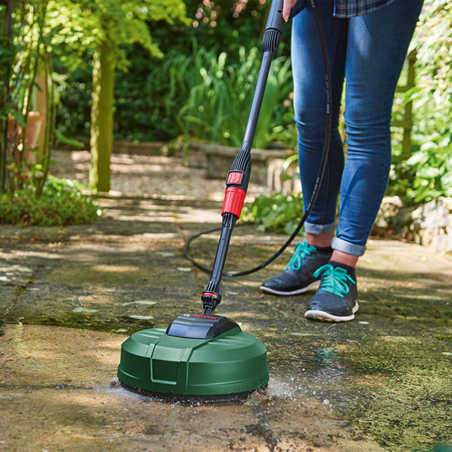 Bosch EasyAquatak 110 High Pressure Washer, Green, 37.5 cm*40.0 cm*20.0 cm