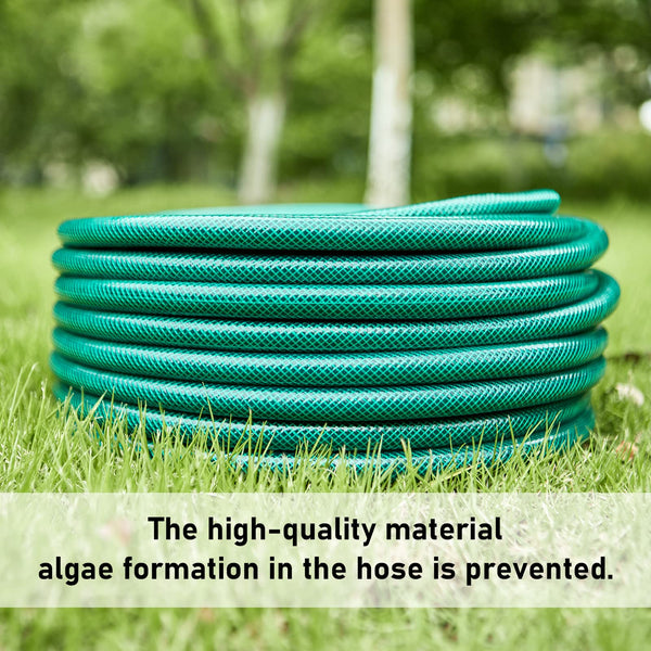 HOMECALL Garden Hose Outdoor ? Hose for Lawns,Boat Hose Flexible and Durable,Solid PVC Fitting for Household 50M/164FT