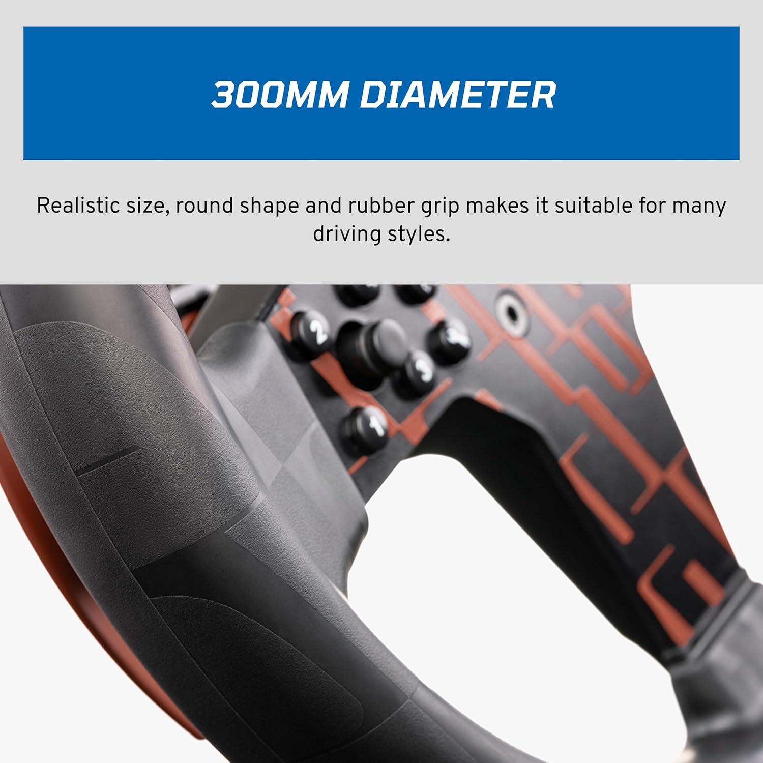 FANATEC Sim Racing CSL Steering Wheel BMW – Rubberised Grip, LED Display, RevStripe, Metal Shifter Paddles – PC, PS5, PS4