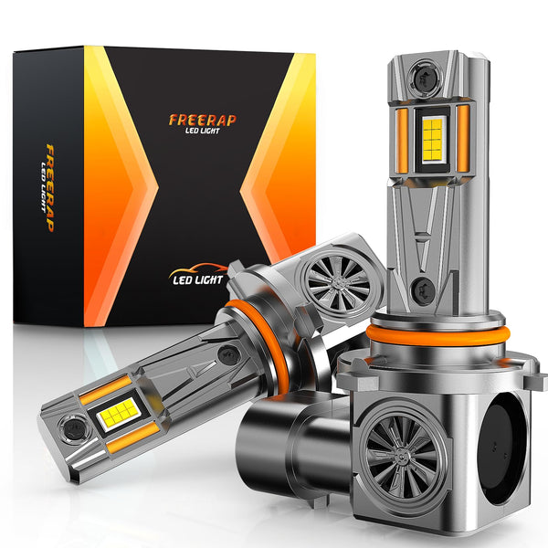 H1 Led Bulb 26000LM 6500K Brighter, 100W Headlight Bulb with Fan, 1:1 Size, IP68 Waterproof, Plug and Play Easy Installation, Pack of 2 (H1)