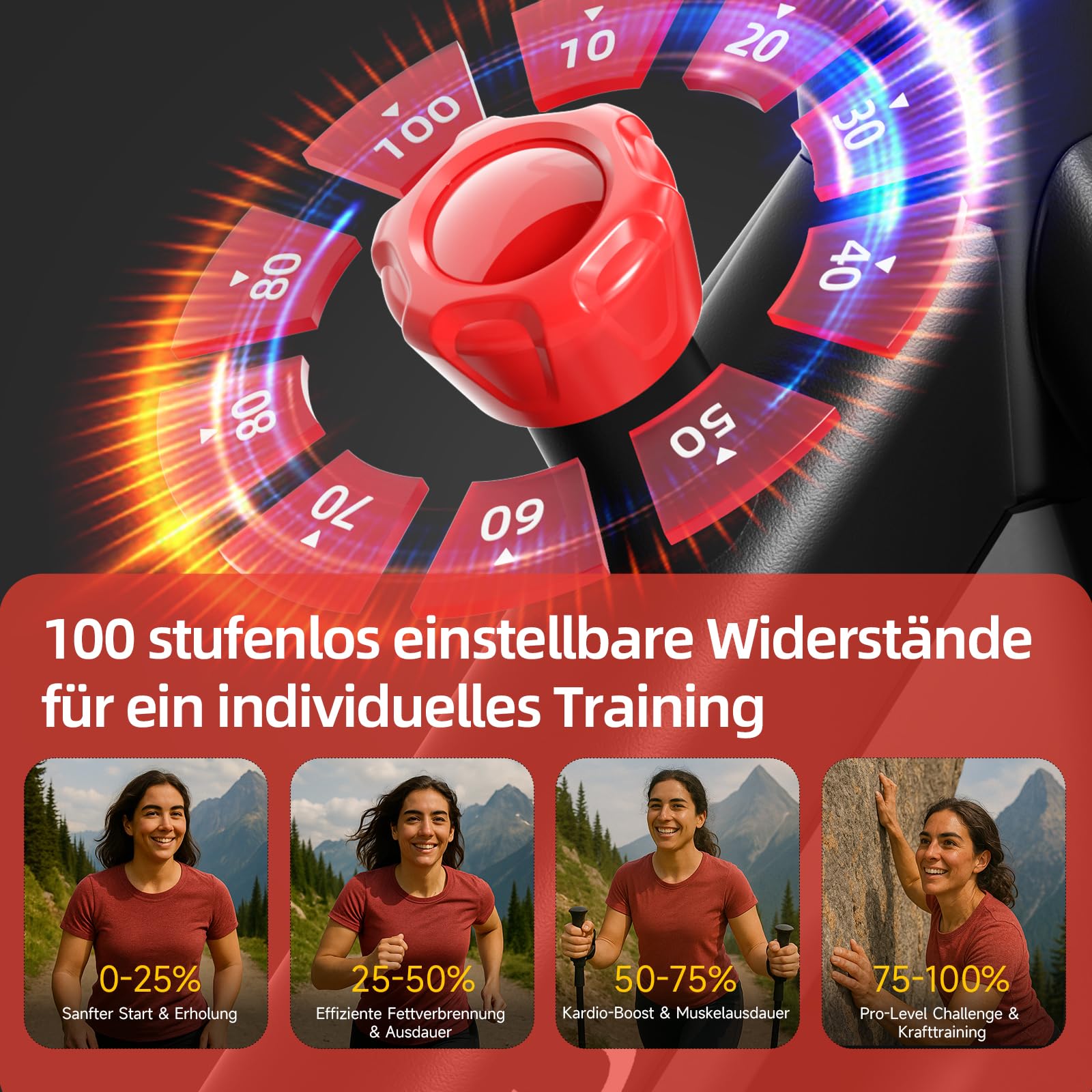 Bluearth Self-Powered-Fan Exercise Bike with Dynamic LED Light Effects, Pro Livestreaming Classes, Smart Exclusive App, 300 LBS Magnetic Resistance Indoor Stationary Cycling Workout Bike for Home