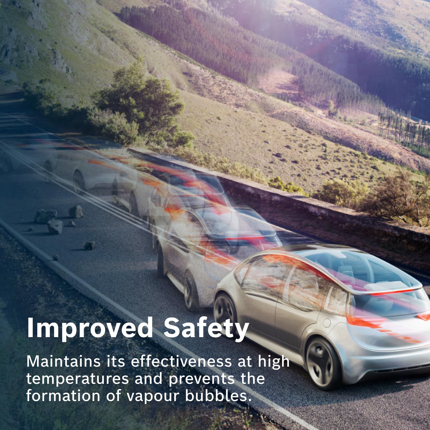 Bosch Brake Fluid DOT 4, 1 L - For Vehicles Manufactured before 2010 - Suitable for First Generation ABS Brakes