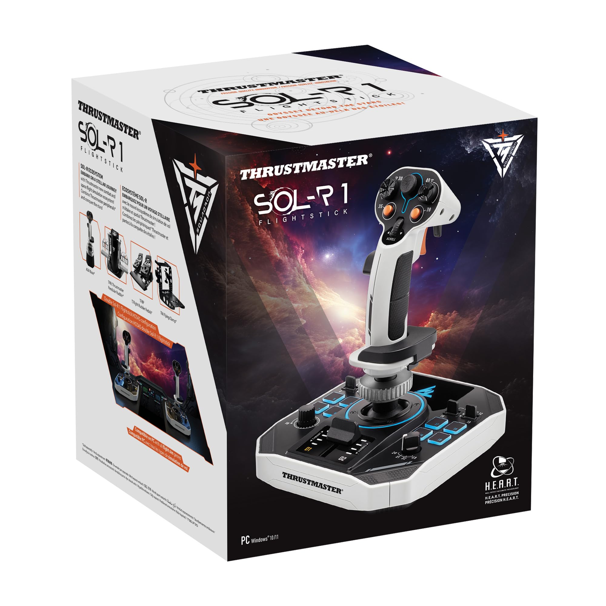 Thrustmaster Sol-R 1 Flightstick - The joystick for combat and space exploration on PC