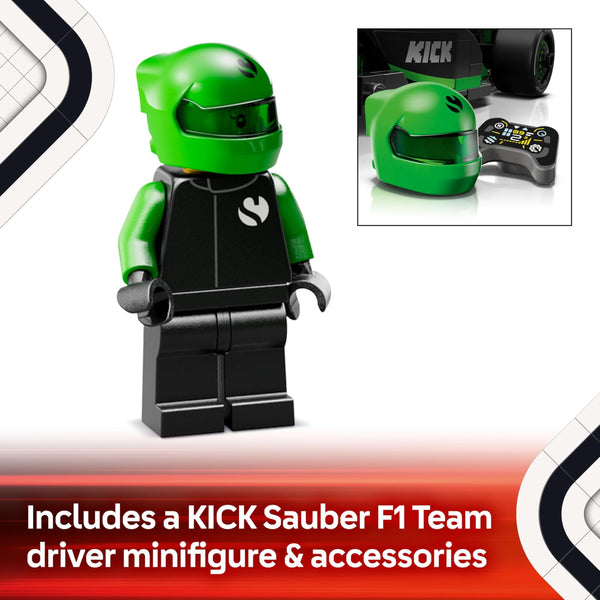 LEGO Speed Champions McLaren F1 Team MCL38 Race Car Toy with a Collectible Formula 1 Driver Minifigure - Model Kits for 10+ Year Old Boys & Girls or Adult Motorsport Fans 77251