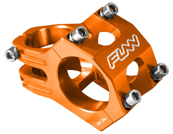 Funn Funnduro MTB Stem with 35mm Bar Clamp - The Ultimate Ultralight and Tough Alloy Bicycle Stem for Mountain Bike and BMX Bike, Length 35mm stem
