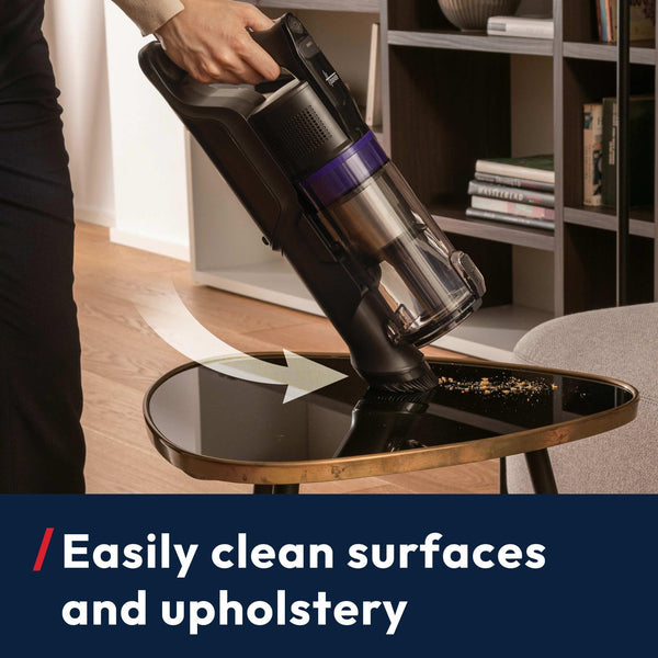 Hoover HF1 Plus Cordless Stick Vacuum Cleaner with Turbo Suction Mode, Up to 45 Min Runtime, Rechargable, Multi-Floor Nozzle, Anti Hair Wrap, Handheld Capability, 165w [HF1PZ10H]
