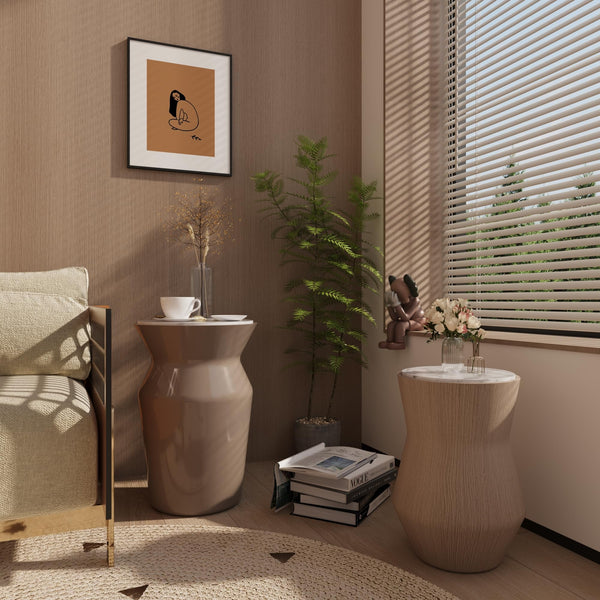 JSEVEM 40CM×3M Air Guide Design Extra Thick Beige Light Brown Wood Wallpaper Peel and Stick Waterproof Brown Wood Contact Paper Vinyl Self Adhesive Matte Textured Furniture Sticker for Kitchen Cabinet