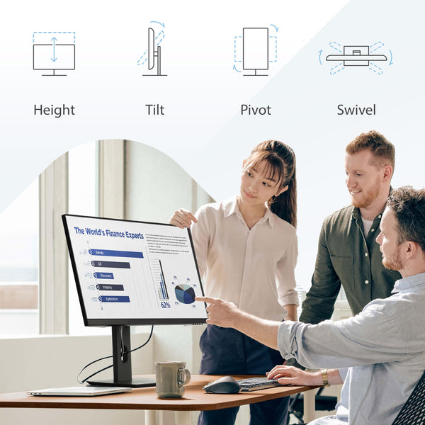 ViewSonic VA3209-2K-MHD 32-inch 2K QHD IPS Monitor, 75Hz VRR, HDR10, with HDMI, DisplayPort, Integrated Speakers