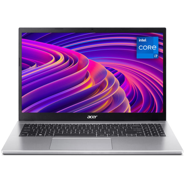 Acer Aspire 3 A315-59 Laptop - Intel Core i5-1235U, 8GB, 256GB SSD, Integrated Graphics, 15.6 Inch Full HD, Windows 11, Silver