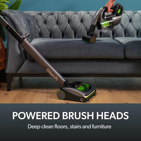 Gtech System, Airram MK2 + Multi MK2 Cordless Vacuum Cleaner Bundle, Combined 60 Mins Runtime