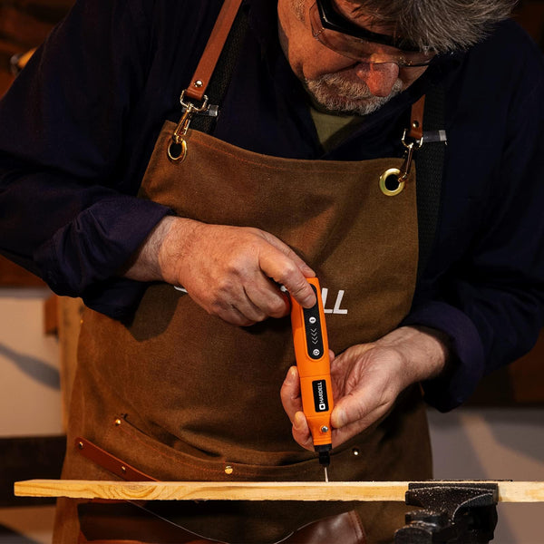 HARDELL Mini Cordless Rotary Tool, USB Charging, 5-Speed Rotary Tool Kit with 61 Accessories, Multi-Purpose 3.7V Power Multi Tool for Sanding, Polishing, Drilling, Etching, Engraving, Cutting, DIY