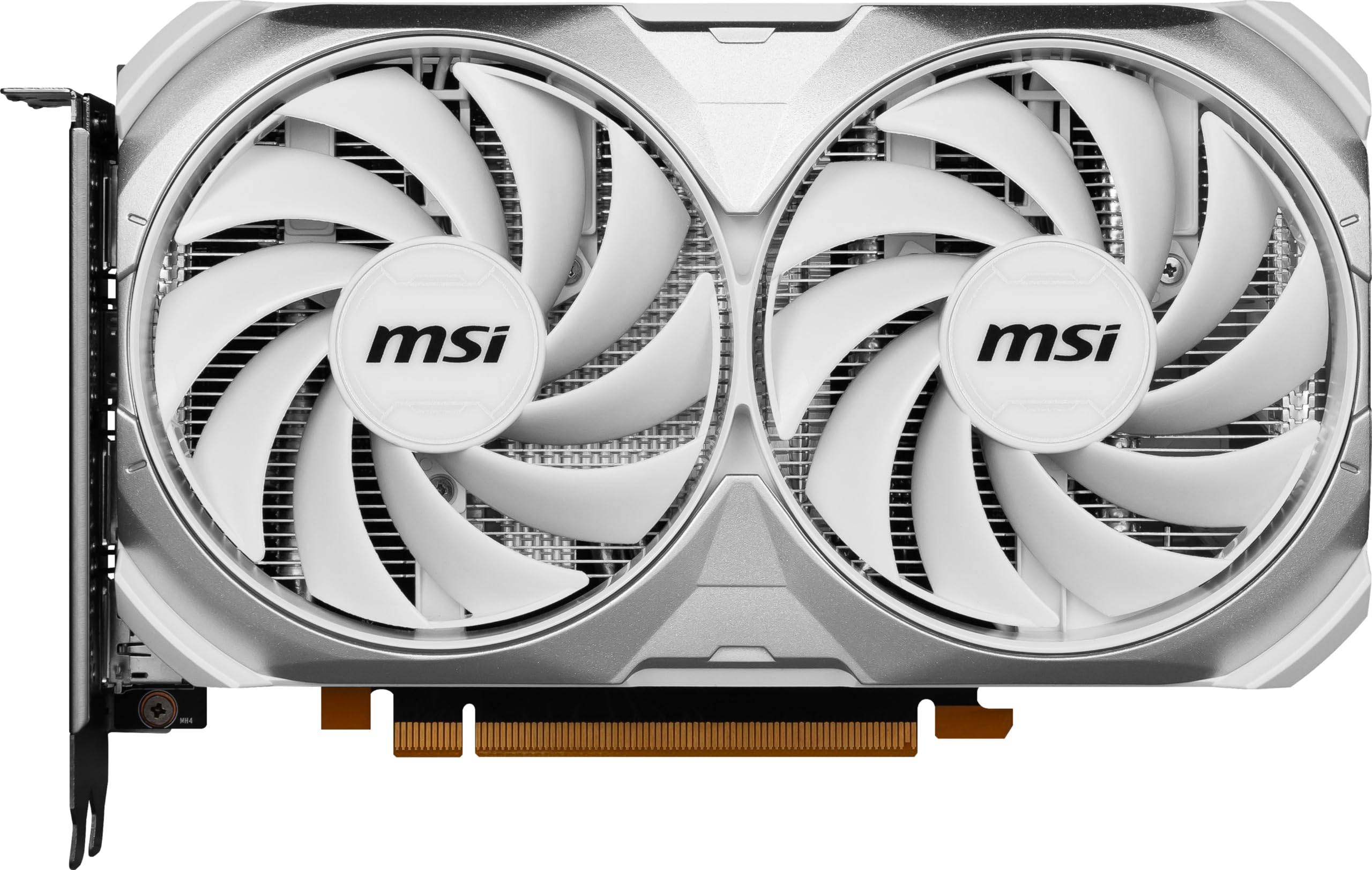 MSI GeForce RTX 4060 VENTUS 2X WHITE 8G OC Gaming Graphics Card - 8GB GDDR6X, PCI Express Gen 4, 128-bit, 3x DP v 1.4a, HDMI 2.1a (Supports 4K & 8K HDR)