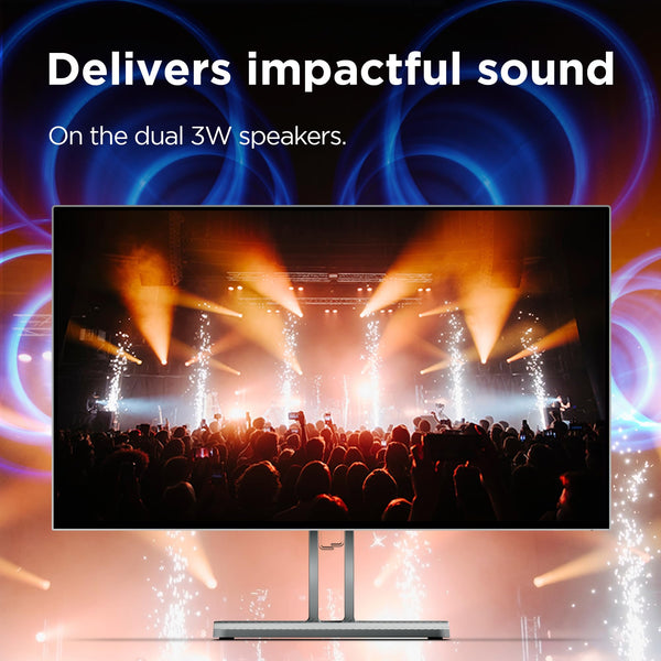 Lenovo L27i-4B 27 Inch PC Monitor | FHD, 1080p, 48-100Hz, IPS, 4ms, VGA and HDMI