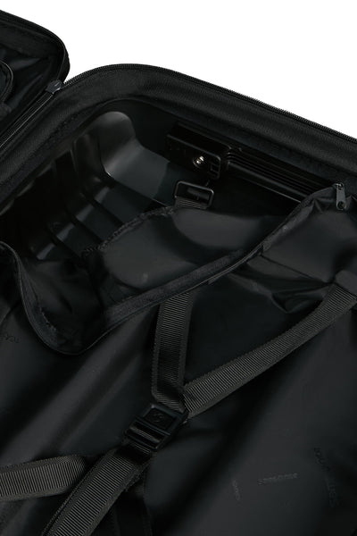 Samsonite Intuo - Spinner M, Expandable Suitcase, 69 cm, 79/87 l, Black (Black)