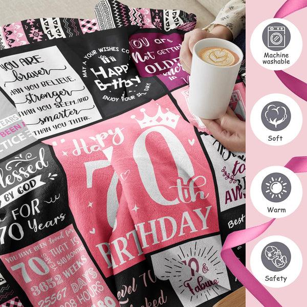 70th Birthday Gifts for Women, Ladies 70th birthday gifts, Gifts for a 70th Birthday, Gifts for 70 Year Old Woman, 1955 Birthday Gifts for Women