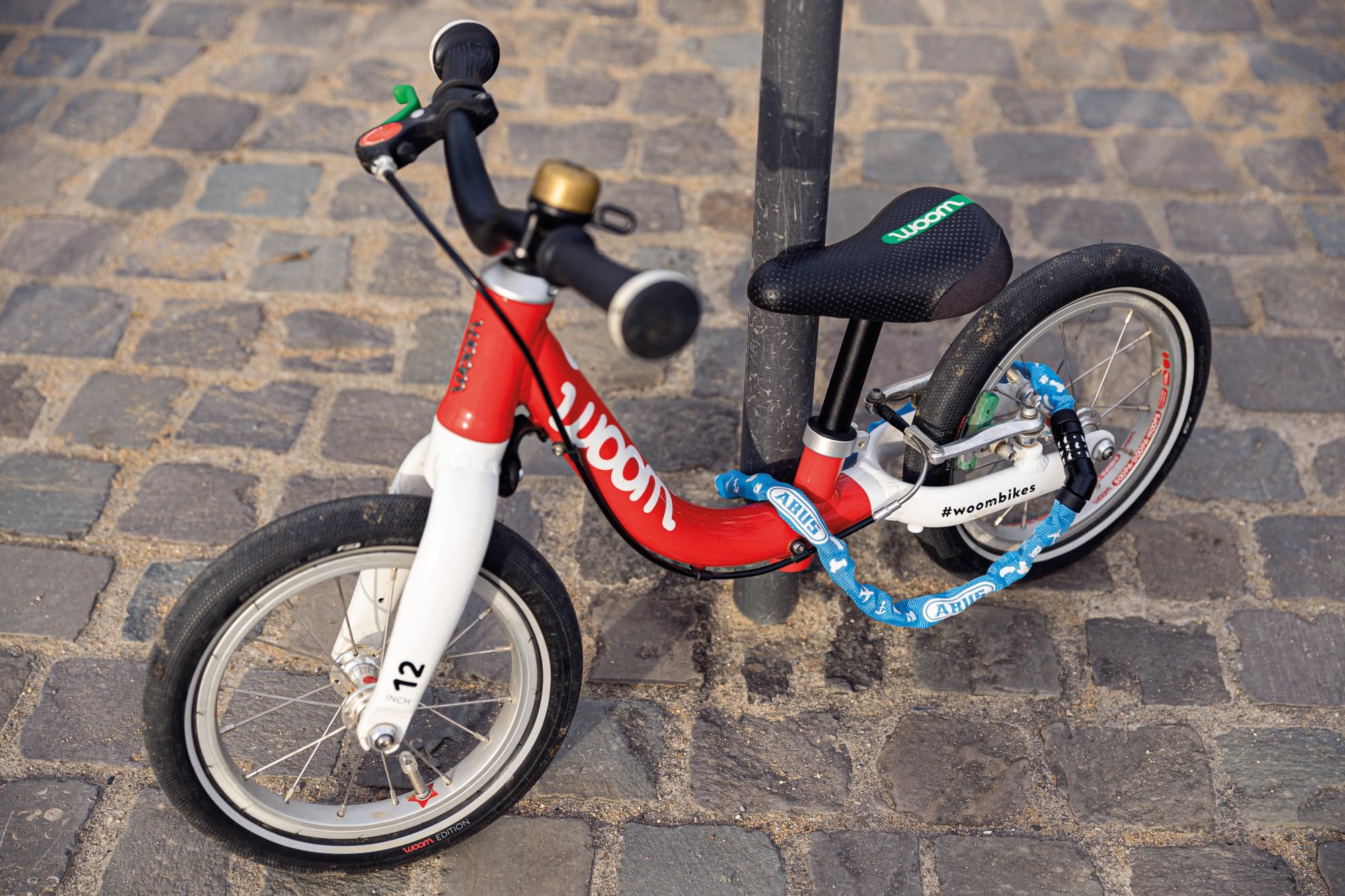 ABUS Steel-O-Chain 4804C SYMBOLS chain lock - Combination lock for children's bikes - security level 3