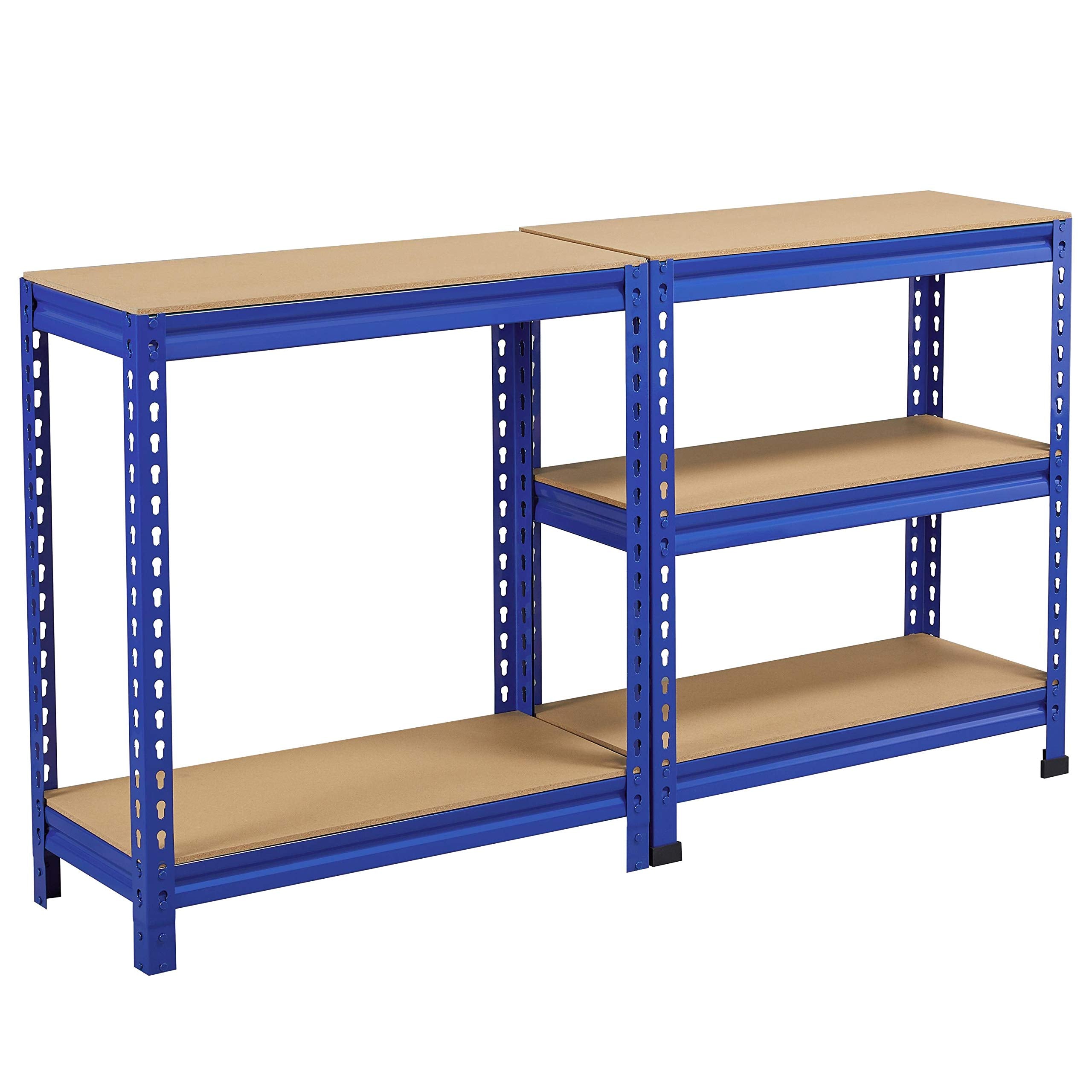 Yaheetech 5 Tier Garage Shelving Units, Heavy Duty Racking shelves, 150KG Per Shelf/750KG Capacity, 70cmx30cmx150cm（LxWxH,Dark Gray