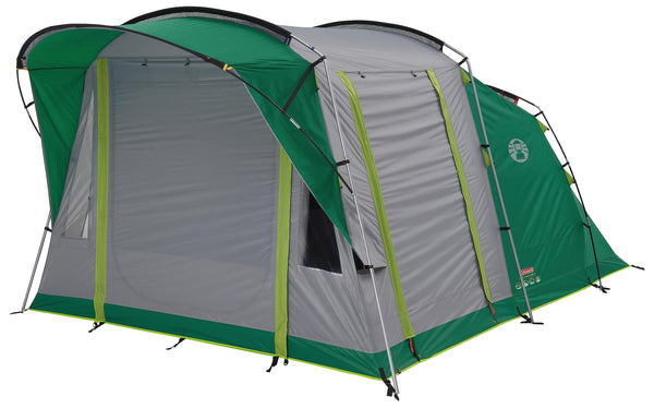 Coleman Oak Canyon 4 BlackOut Tent | 4 Man Family Tunnel Tent with 2 Special Darkened Bedrooms and Living area | 4 Person Camping Tent | 4500mm Waterproof | Sewn-in Groundsheet
