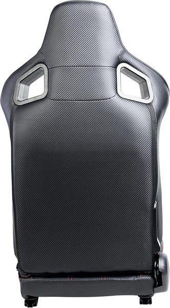 JIABEIR (Manufactured and Dispatched from China) Luxury Black Sports Car / Racing Sim x1 Individual Bucket Seats JBR9005