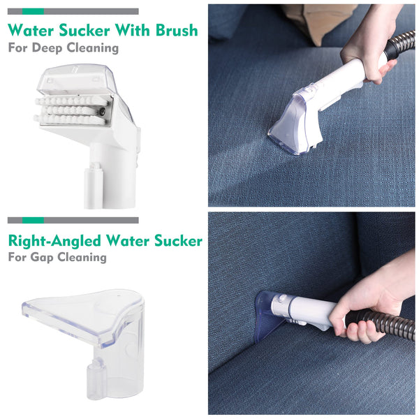 HAUSHOF StainZapper Spot Carpet Cleaner Machine | 400w Portable Carpet and Upholstery Cleaner | Small Lightweight Handheld Carpet Cleaner | Perfect