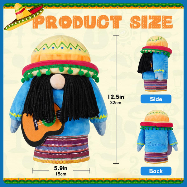 LZFAN Golf Club Covers for Woods and Drivers Funny Driver Headcover Animal Golf Club Head Covers Golf Gifts for Men Women Plush Mexican