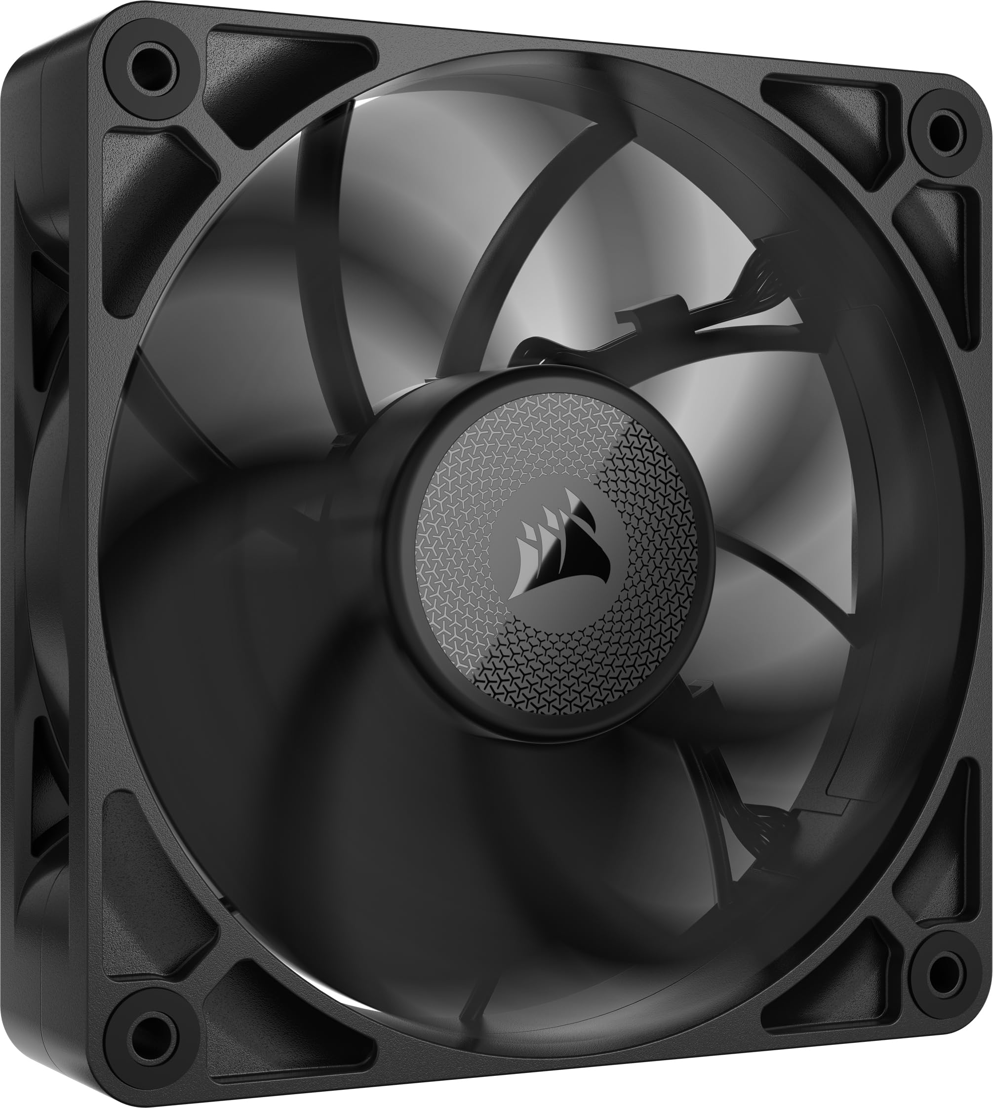 CORSAIR iCUE LINK RX120 MAX RGB 120mm PWM Thick Fans with iCUE LINK System Hub – High-Static Pressure – Magnetic Dome Bearing – Triple Pack – White