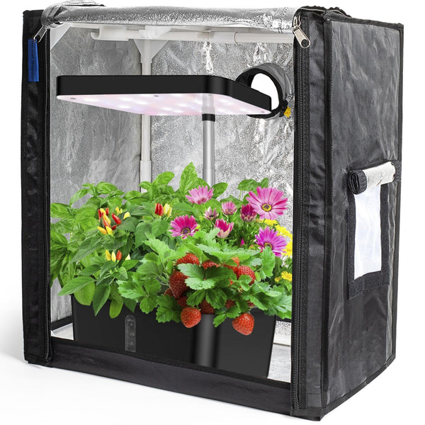 POTLAB Small Grow Tent for AeroGarden Indoor Garden, Mini Grow Tent for Hydroponics Growing System,Protection Enclosure for Indoor herb Garden