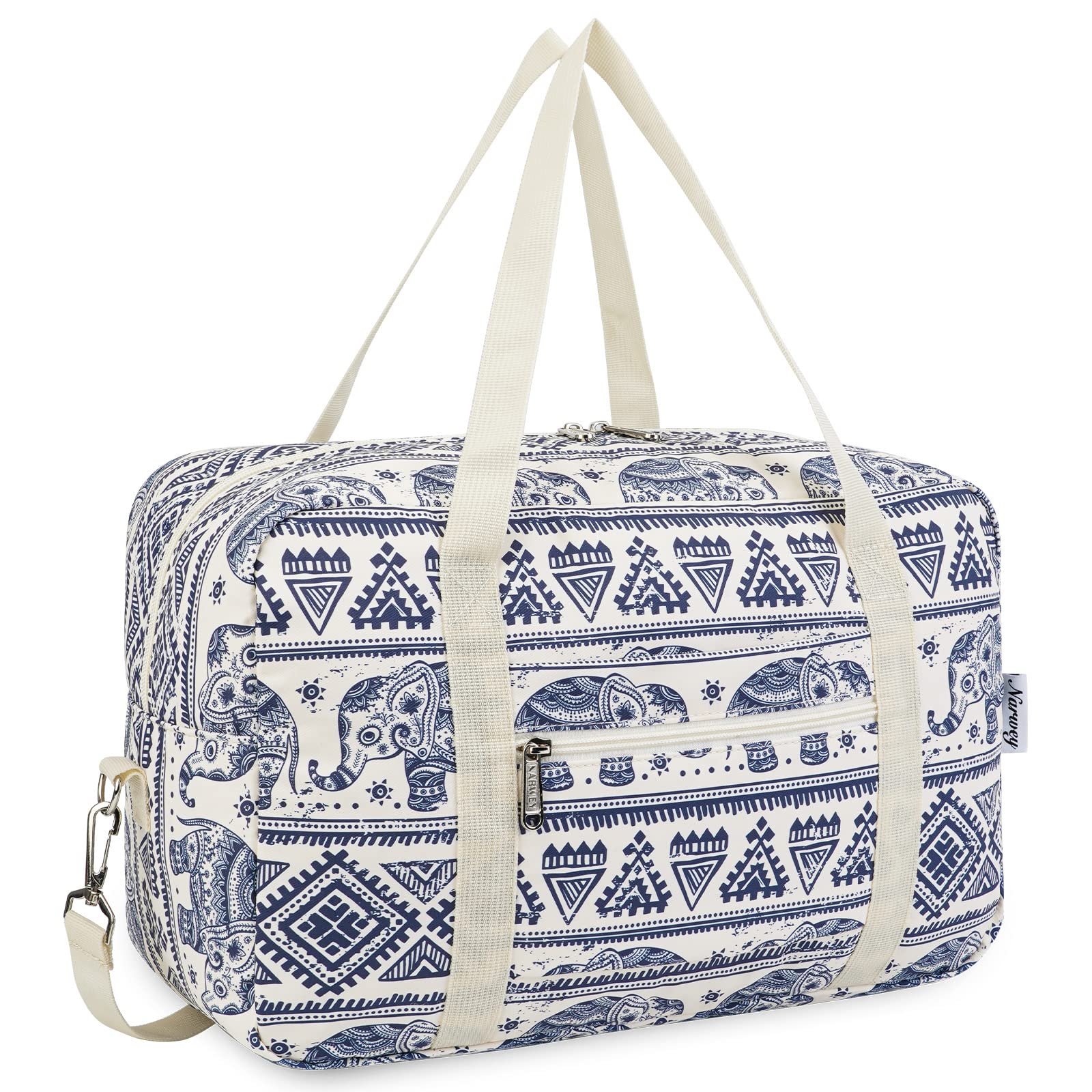 for Ryanair Airlines Cabin Bag 40x20x25 Underseat Foldable Travel Duffel Bag Holdall Tote Carry on Hand Luggage Overnight for Women and Men 20L (Black)