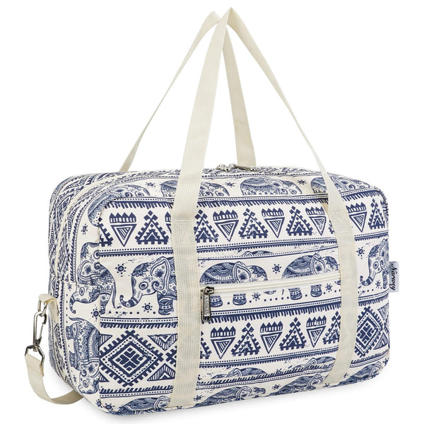 for Ryanair Airlines Cabin Bag 40x20x25 Underseat Foldable Travel Duffel Bag Holdall Tote Carry on Hand Luggage Overnight for Women and Men 20L (Black)