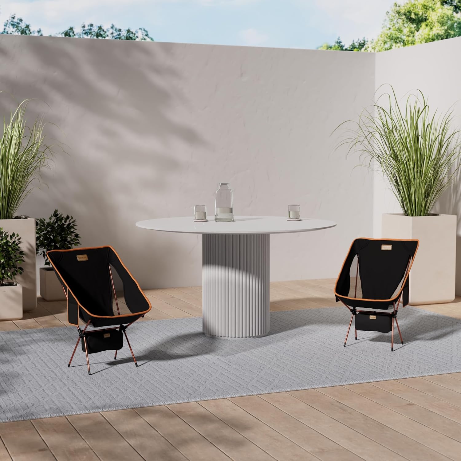 TREKOLOGY Ultra Lightweight Compact Portable Chairs for Adults for Outdoor, Garden, Picnic, Camping Fishing Folding Chair