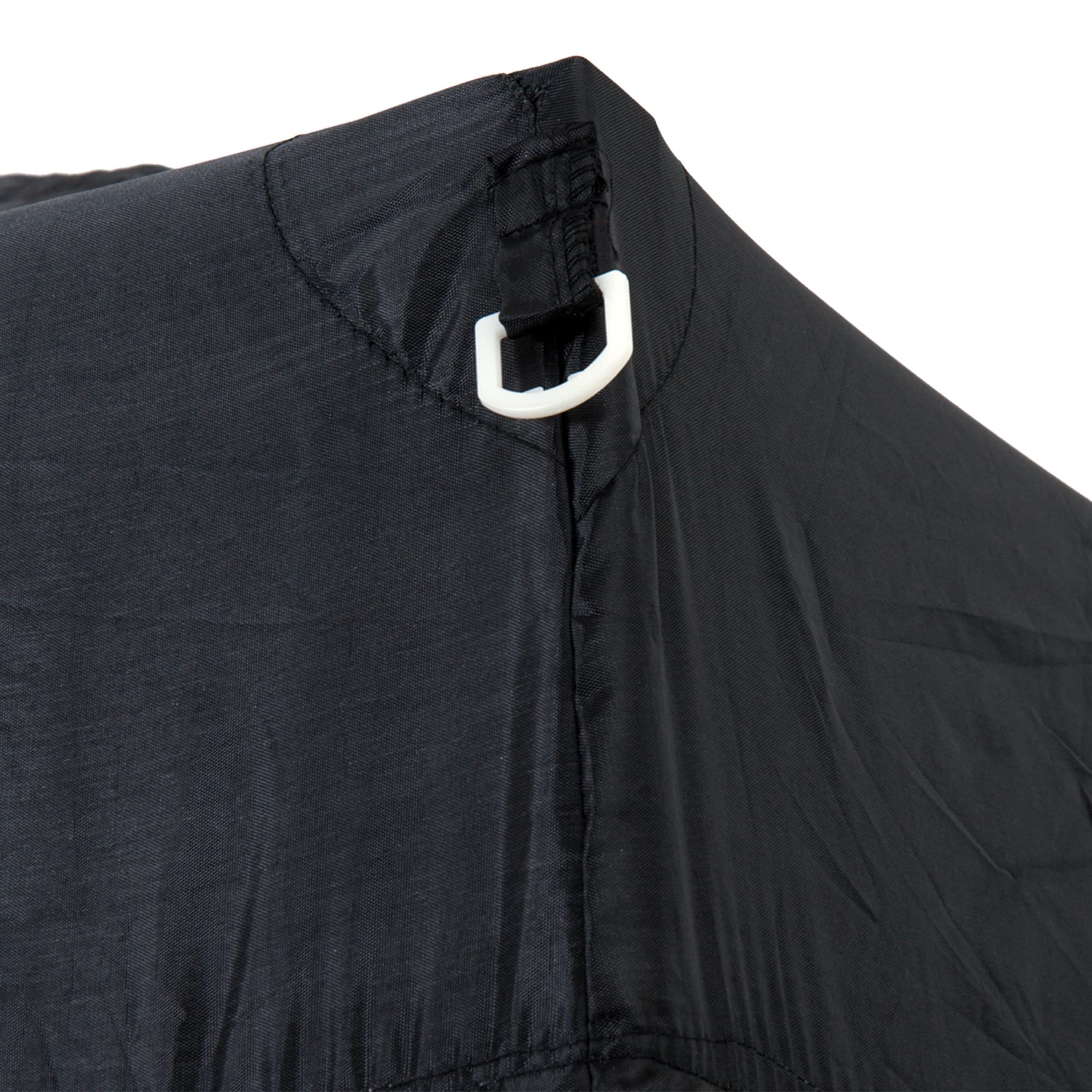 Outsunny 3 M x 3 M Base/ 2.5 M x 2.5 M Top Pop Up Gazebo, One Person Setup Instant with Carry Bag, Height Adjustable Slant Leg Party Tent Instant Event Shelter for Garden, Patio, Black