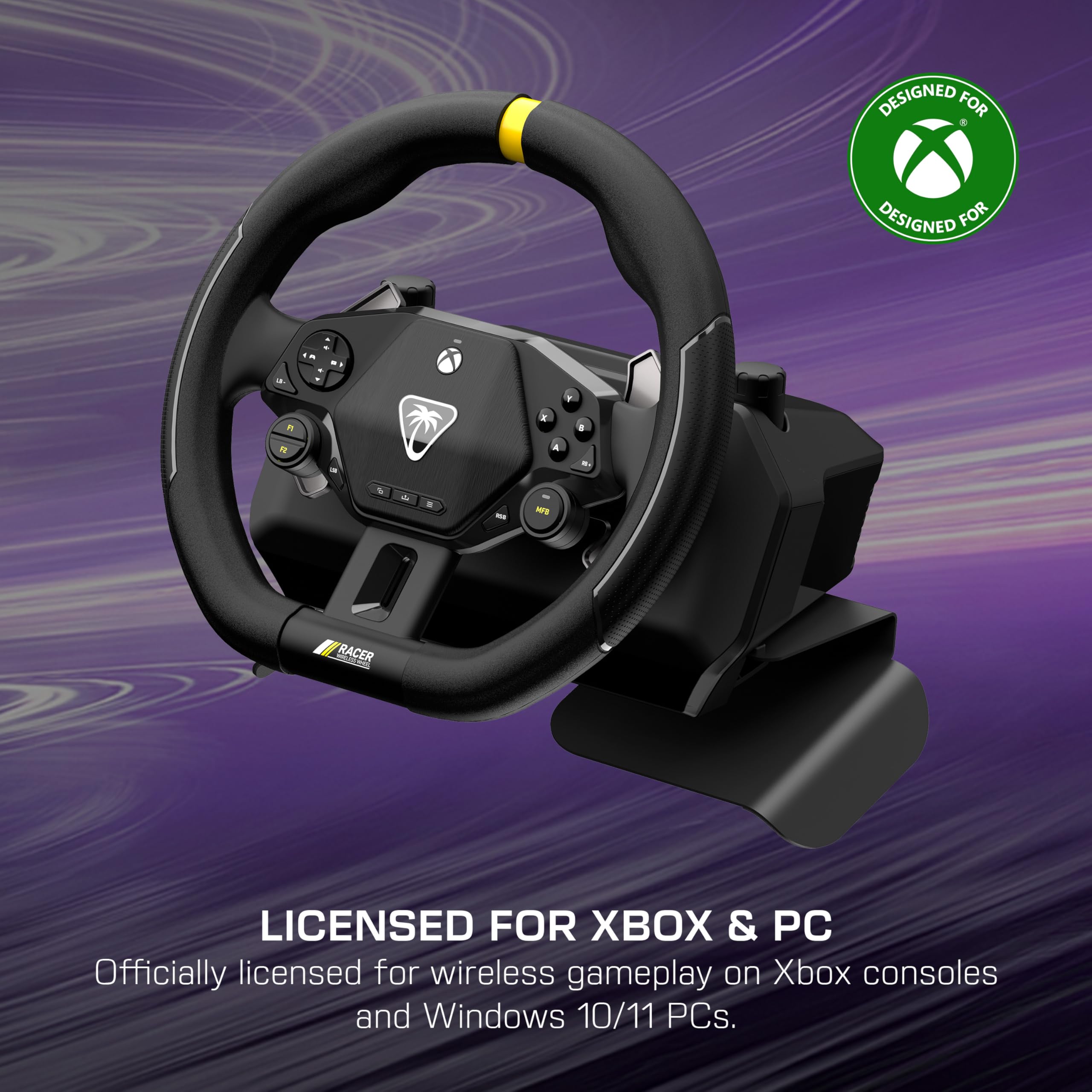 Turtle Beach VelocityOne Multi-Shift Universal Gear Shifter & Handbrake for Windows 10/11 PCs | Xbox Series X|S & Xbox One