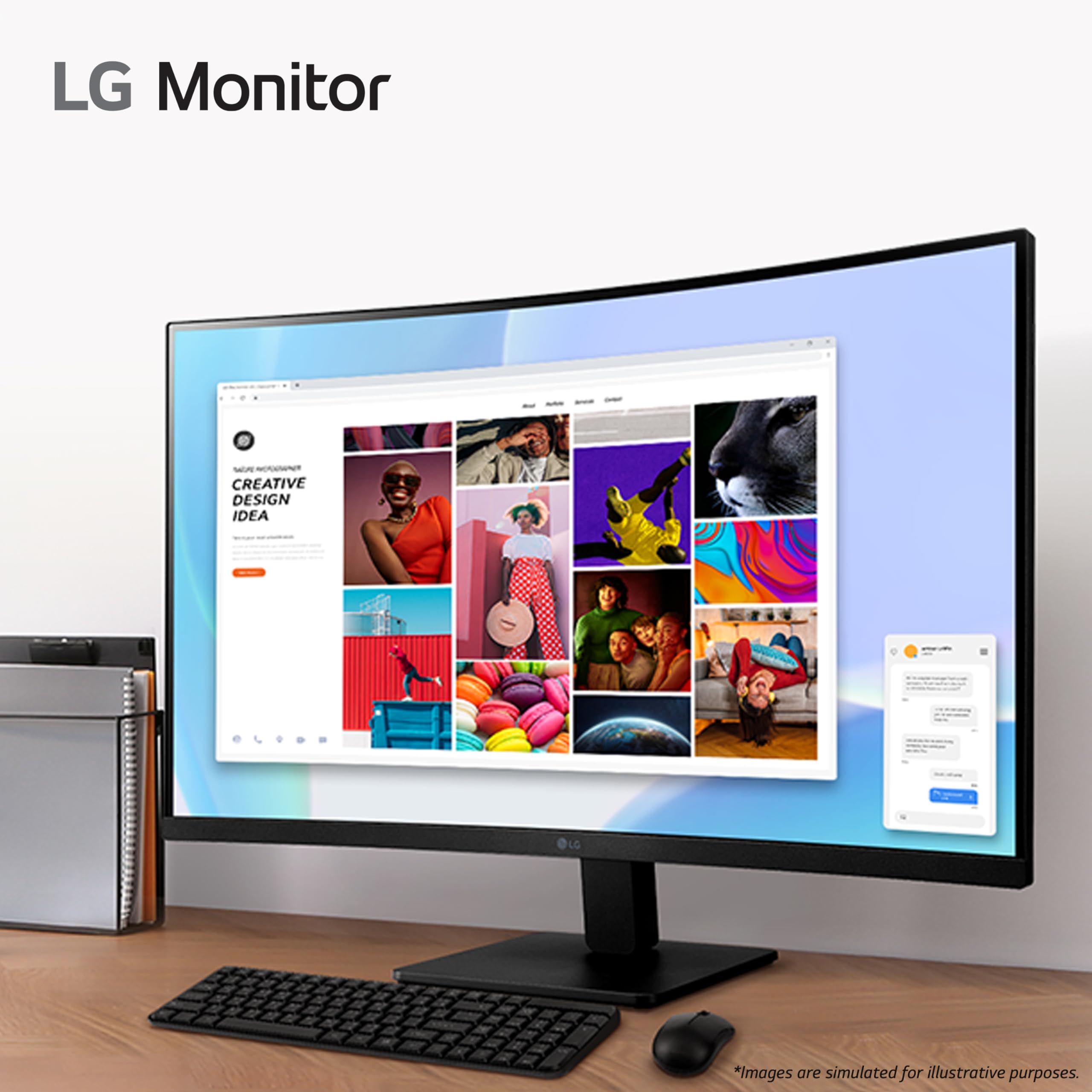 LG Electronics Monitor 27MR400-B, 27 Inch, Full HD 1080p, 100Hz, 5ms GtG, IPS Panel, AMD FreeSync, Smart Energy Saving, Anti-Glare, HDMI, Matte Black