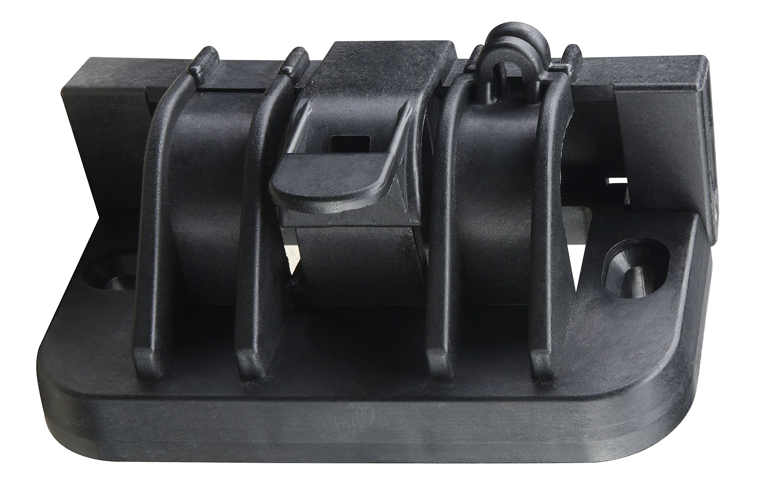 Masterplug Pro-XT Four Socket Open Cable Reel Extension Lead with Winding Handle, Thermal Cut Out and Power Switch, 25 Metres High Visibility Cable , Green