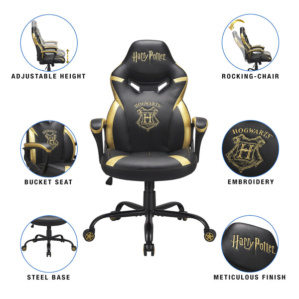 Subsonic Harry Potter - Junior gamer chair - Gaming office chair - Official License