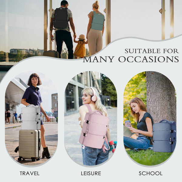 for Ryanair Cabin Bags 40x20x25 Underseat Cabin Bag Carry Ons Hand Luggage Bag Travel Backpack Cabin Size for Ryanair Backpack with Charging Hole