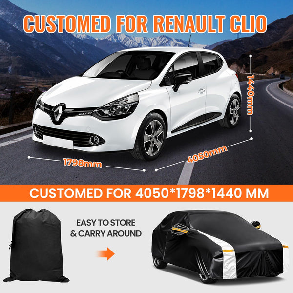 Car Cover Custom Fit for Mini Convertible F57(2016-2023), Car Covers for Outside Storage Waterproof Breathable, Full Cover Outdoor All Weather Protection Rain Sun Dust with Zip and Cotton(Black)