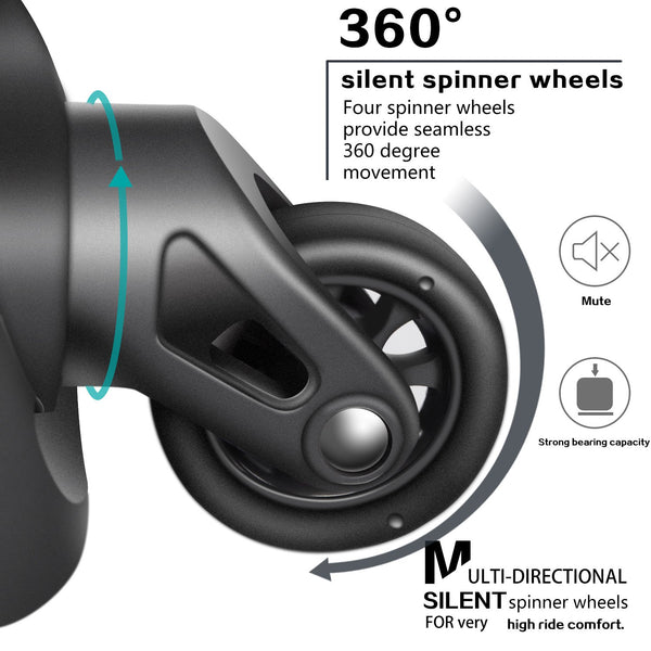 COOLIFE Suitcase Trolley Carry On Hand Cabin Luggage Hard Shell Travel Bag Lightweight with TSA Lock and Durable 4 Spinner Wheels (Lemon Yellow, L(77cm 93L))