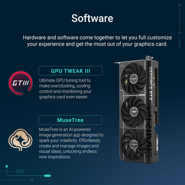 ROG Herculx Graphics Card Holder - Tool-free adjustable GPU support bracket, Spirit level, Solid zinc alloy, 72-128mm, Extensive compatibility, Aura Sync