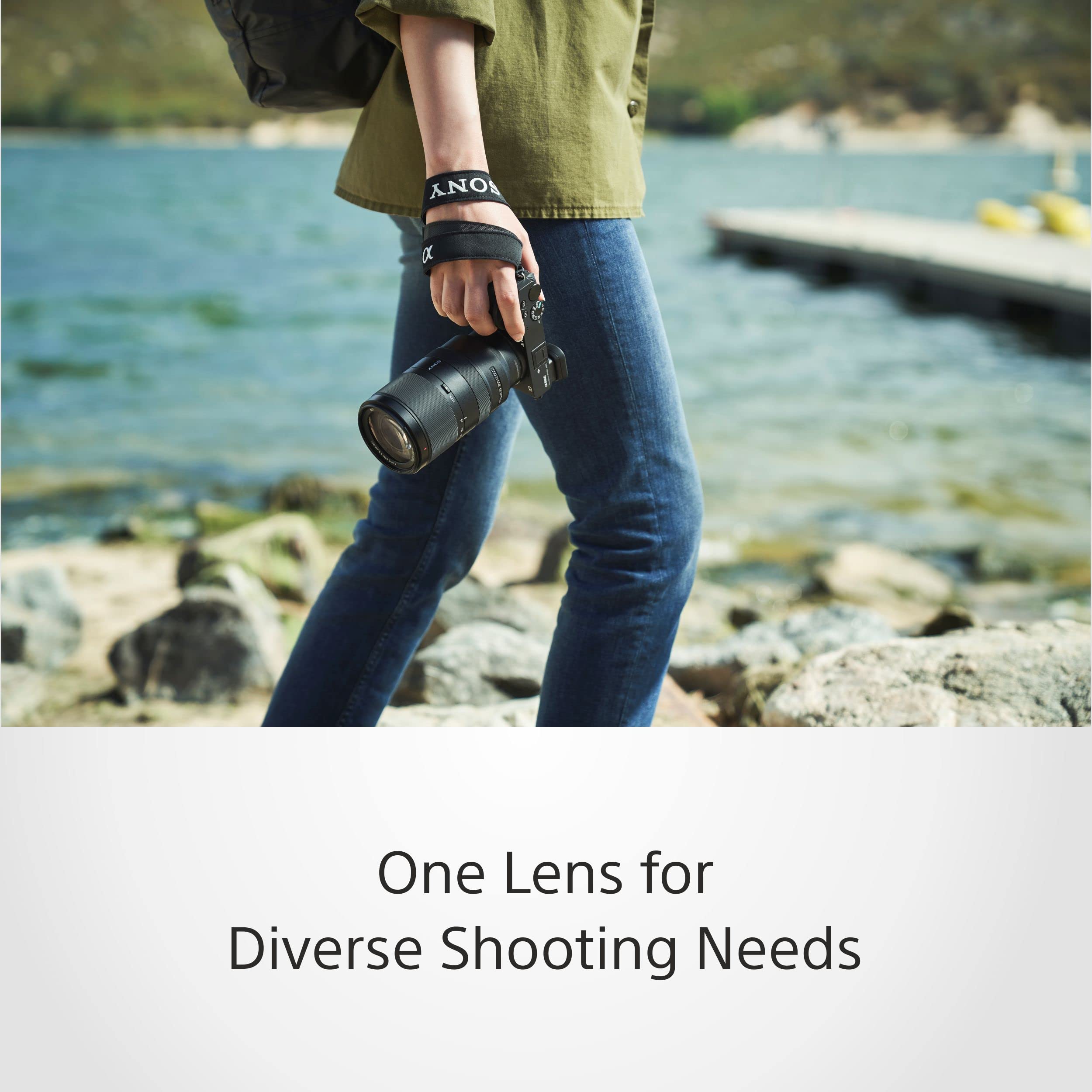 Sony E 70-350mm f/4.5-6.3 G OSS | APS-C, Zoom, Super Telephoto Lens (SEL70350G)