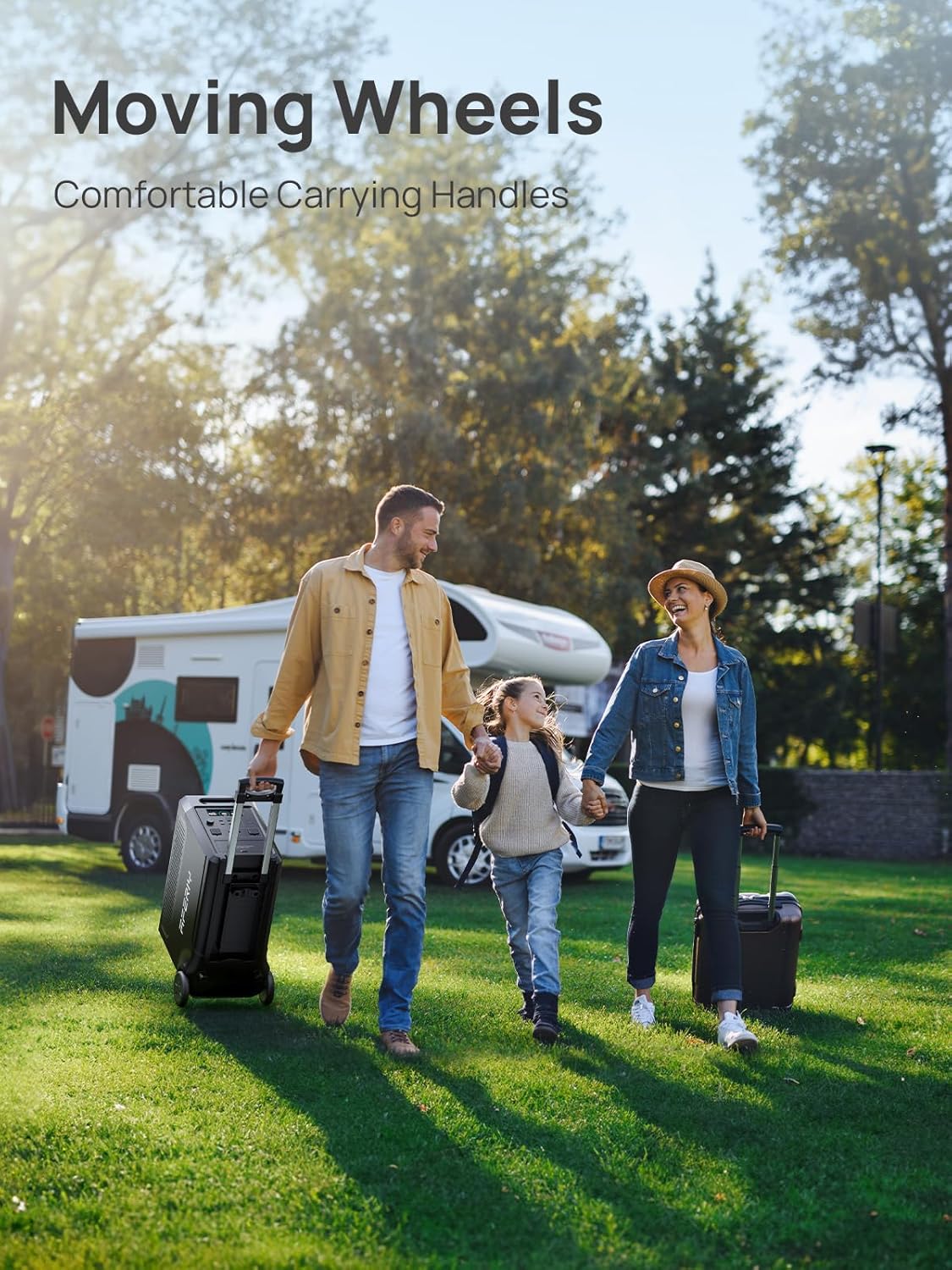 AFERIY Portable Power Station 3600W 3840Wh with 3.8-11.5kWh Expandable Capacity, Electric Generator LiFePO4 as Backup Battery, 220V-240V, EPS, UPS, BMS, Solar Generator for Home, Camping, Travel