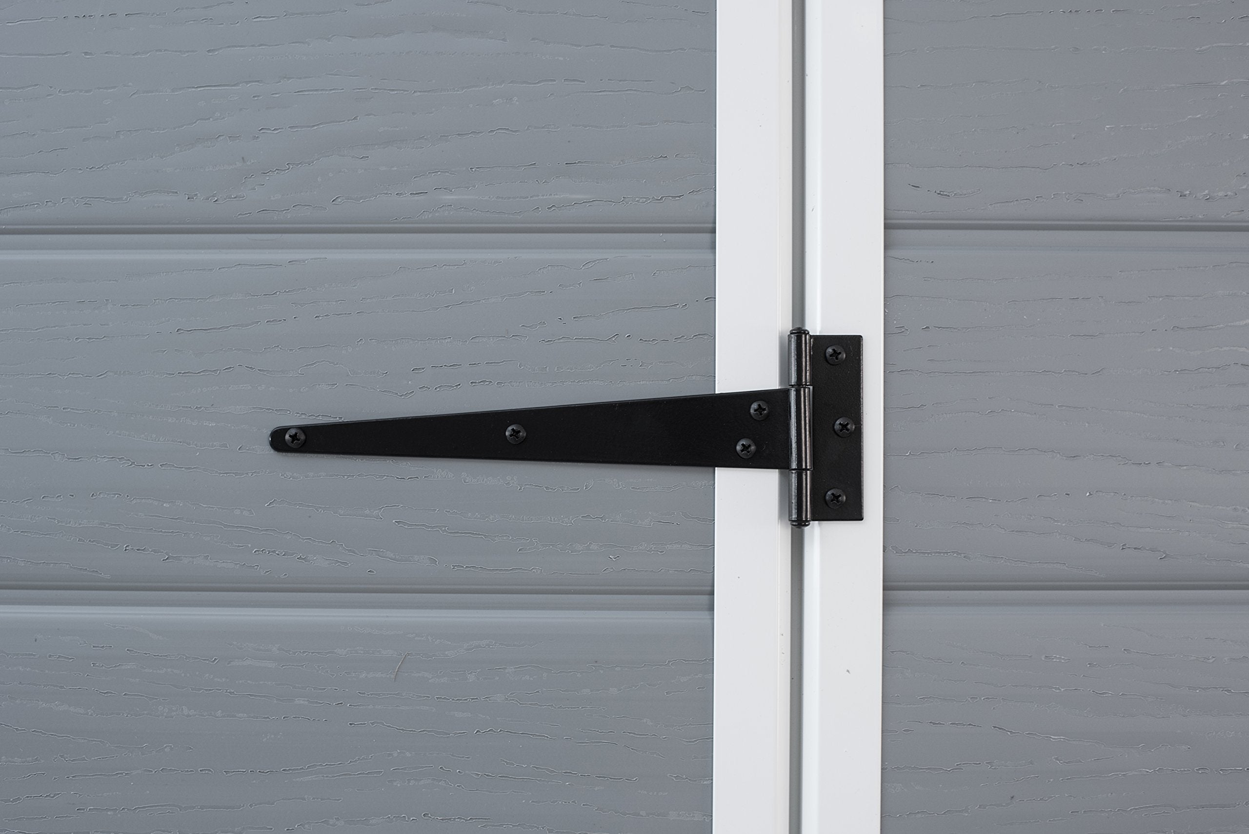 Keter Manor Pent Garden Storage Shed 6 x 6 feet - Grey, 200.6 cm*183.5 cm*183.0 cm